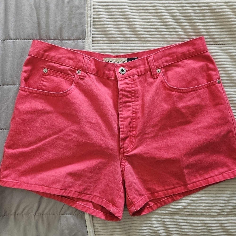 GAP Pink Jean Shorts Vibrant Summer Essential Size 12